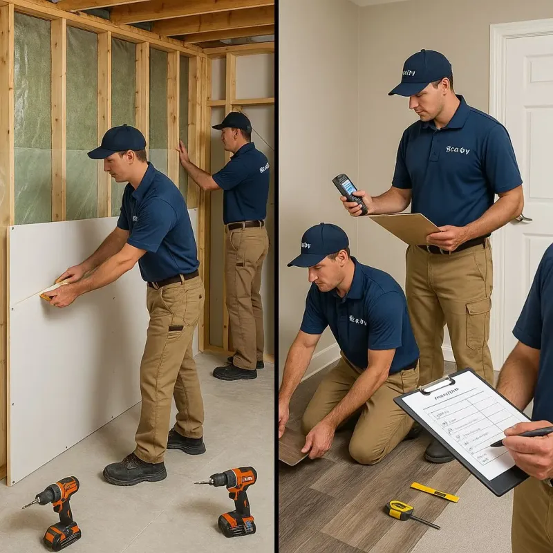 Repairs and Reconstruction process in Westville, NJ
