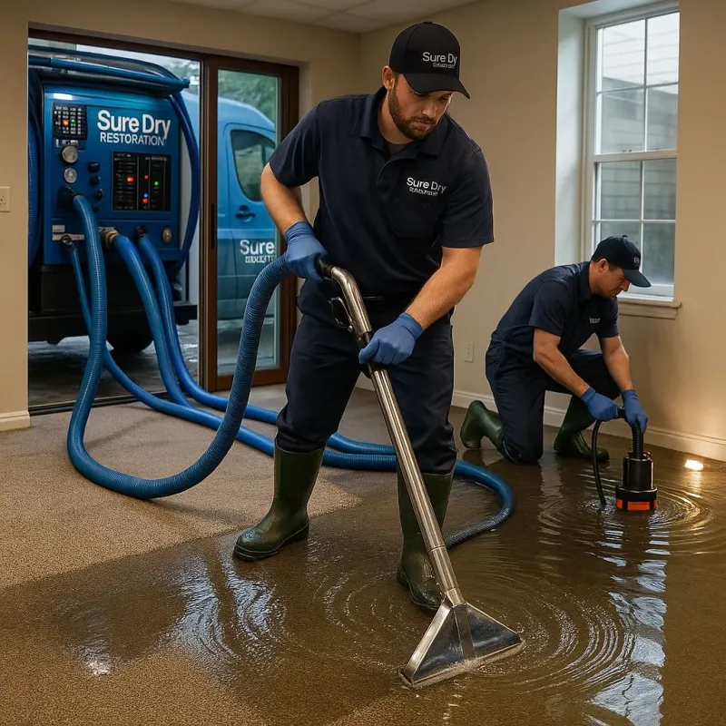 Water Extraction and Removal process in Westville, NJ